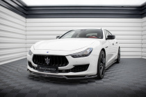 Maserati Ghibli MK3 Facelift 2017-2020 Frontläpp / Frontsplitter V.2 Maxton Design